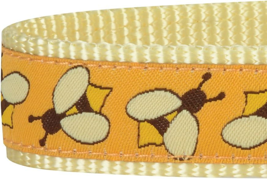 Essentials 10 Patterns Statement Busy Bees Designer Adjustable Dog Collar, Small, Neck 12"-16"