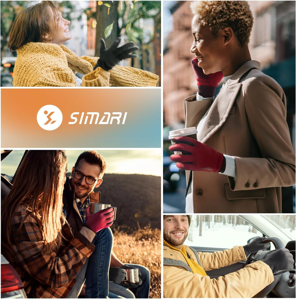 Winter Gloves Women Men Ski Snow Gloves Liner Thermal Warm Touch Screen, Suit for Running, Cycling, Biking, Hiking, Driving, Walking, Typing, Freezer Work, Sports, Soccer, Shooting, Gaming 102